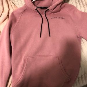 Alphalete pink hoodie